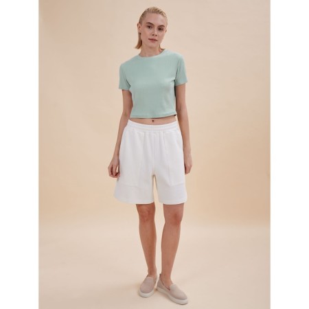 Crop top female Pelican, size 46, menthol color-4