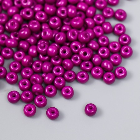 Glass beads 6/0 "royal purple" 15 grams