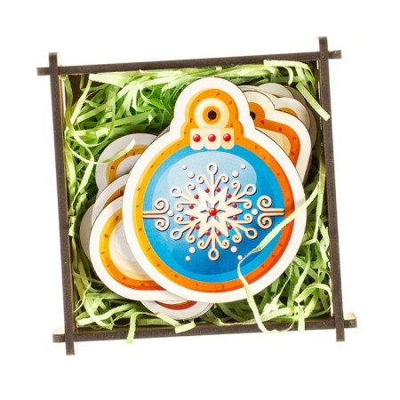 Model made of wood "Suspension. Snow Fun "-1