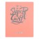 Diary Artificial leather 1-11 grade, 48 sheets, cage, integral cover Silver Lines. Super Girl, foil embossing, rounded corners, colored end