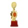 Cup 192, 3rd place, award figure, gold, plastic stand, 23 x 9 x 7.5 cm