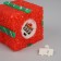 LED figure "Red Gift" 8 cm, plastic, batteries AG13x3, glow of multi (RGB)