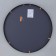 Mirror "Black matte", wall, 60 × 3 cm