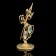 Souvenir "Angel", with crystals, 7.5 cm