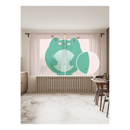 Photo "Satisfied Frog", size 145x180 cm, 2 pcs