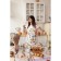 Apron Ethel Food Market 70x60 cm, 100% cotton, sarzha 190 g/m2