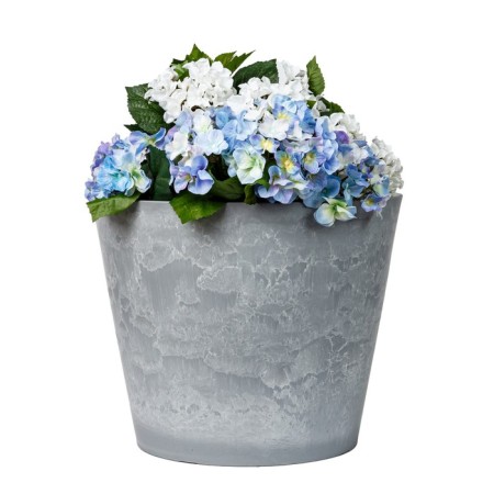 Kashpo for flowers and plants, 12l light gray 31x31x24.5cm-2