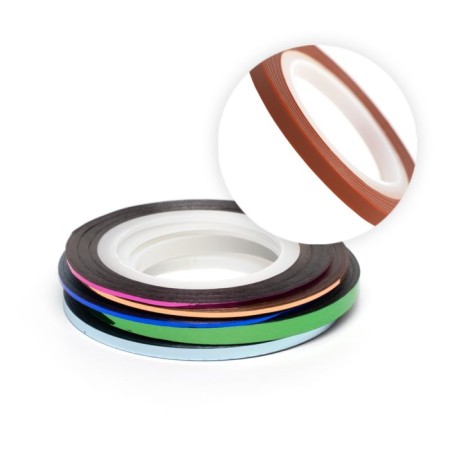 Glue -based thread Pole, orange, 3 mm