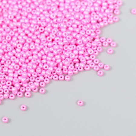 Glass beads 12/0 "warm pink" 15 g
