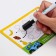 Developing set of writers -asters "Learning to write lines and figures" 20 cards, marker, blue tractor