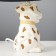 Table lamp "Satisfied dog" h = 18 cm, (220v/e14) MIX RISALUX