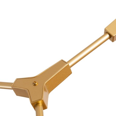 Yuka chandelier, 6x40W E27, color gold-3