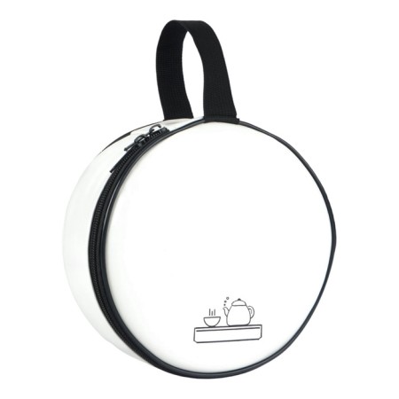 A set for a tea ceremony of 5 items, 3 persons, a cup of 30 ml, a kettle 160 ml, porcelain-5