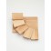 Board for feeding with catwalks, a storyteller 28 × 19.5 × 11cm, birch
