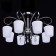 Luze "Brill" 8x60W E27 Nickel