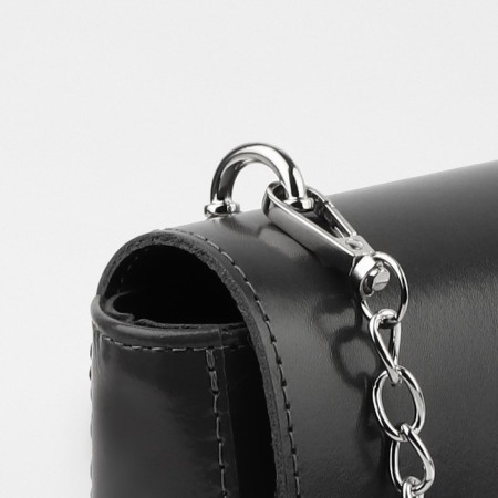 Fasteners for handles on a bag, metal, 2.6 × 1.4 × 0.4 cm, 2 pcs, 4 screws, silver color-2