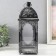 Climber Metal Lantern "Flower and Patterns" 13x13x33 cm