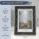 Photo frame plastic 10x15 cm "Abstraction of the Black lines" silver 1.5x13.5x18.5 cm