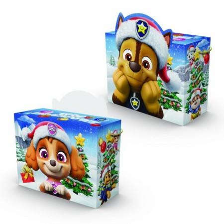 Package-Korobok, New Year's "Your gift" 40 x 31 x 18 cm, puppy patrol-1