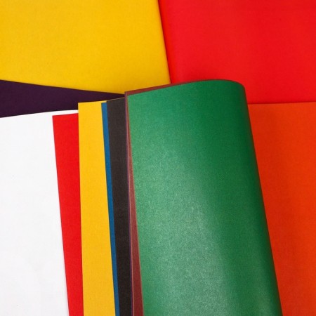 Color paper, A4, 16 sheets, 8 colors, non -nominated, bilateral, on paper, 48 g/m², cold heart-2