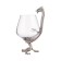 Cognac glass "Dragon", bronze