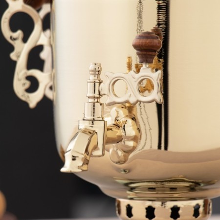Samovar "Gold", Bank, Fry, 2.5 liters-4