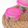 A set of plastic containers “grapes”, 3 pcs: D = 8.5; eleven; 14 cm, color mix