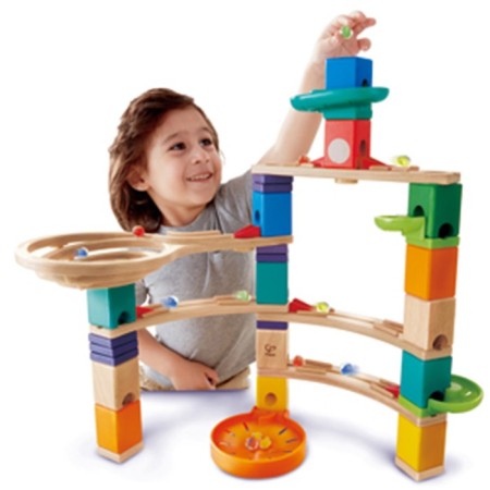 The designer-labyrinth is a wooden "Culmination", with a ball and transitions-1