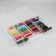 Set of sewing threads, 40/2, 20 m, 64 pcs, in the organizer, color colorful color