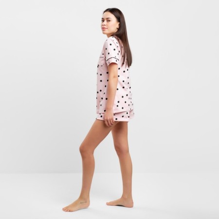 Пижама женская (рубашка и шорты) KAFTAN "Cute" р. 44-46-1