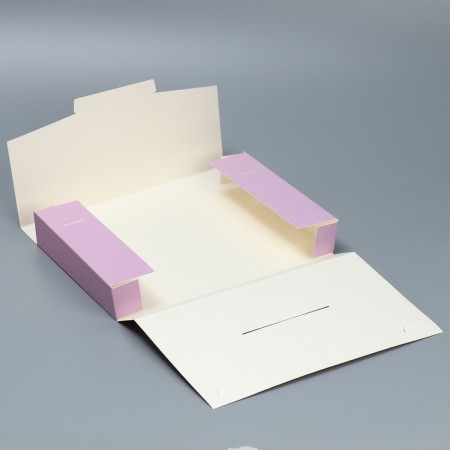Box Gift folding envelope, packaging, "lavender", 31 x 22 x 5 cm-4