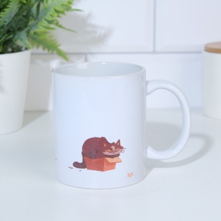 Sublimation mug "with love", with application-5
