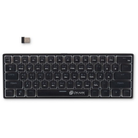 Keadlid K763W Mechanical Black USB wireless BT/Radio Multimedia for Gamer L 106689-1