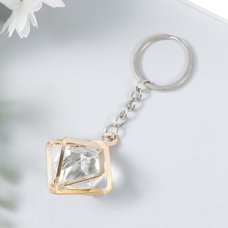 Breek Metal "Cub" Crystal, gold 3x4x4 cm-1