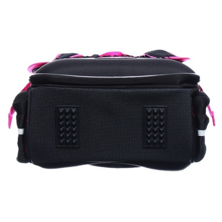 Frame backpack 38 x 29 x 17 cm, Hatber Ergonomic Classic "Beauty" Black/Pink NRK85011-6