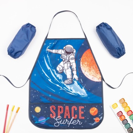 Apron with overshielders Children's Ethel "Cosmos", 49 x 39 cm-7