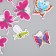 DECOR for Creativity EVA "Drawn butterflies" set of 12 pcs 10x13 cm
