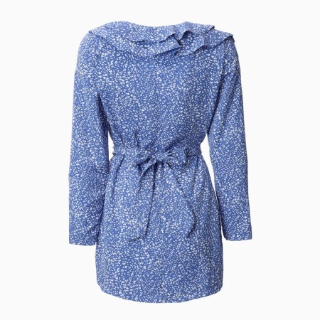 Women's dress with oxen mist, size 50, blue-9