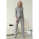 Female suit, size 54, gray color