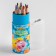 Colored pencils in a tube, 12 colors, trihedral, Smeshariki