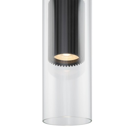 Suspension lamp Maytoni Mod326PL-01B, 1xGU10, 50W, 32x8 cm, Black color-2