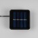 Garland “thread” 2.7 m with nozzles “White Balls”, IP44, Dark Thread, 10 LED, glow of multi, 8 modes, solar battery
