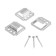 Kleimer Lom, No. 5, without coverage, with nails, 100 pcs