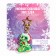 Holographic keychain "New Year's star", 3.6 x 4.7 cm