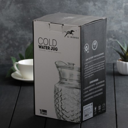 Glass Glass "Clouds", 1.6 liters-6