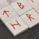 Set "Scandinavian runes", marble, 25 runes