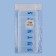 Tabertelet "Week", English letters, 7 sections, transparent color