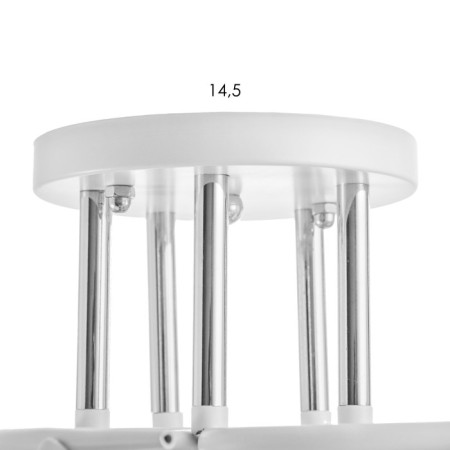 AVA chandelier 5he27 40W Belo-chromium 58x58x27 cm Bayerlux-6