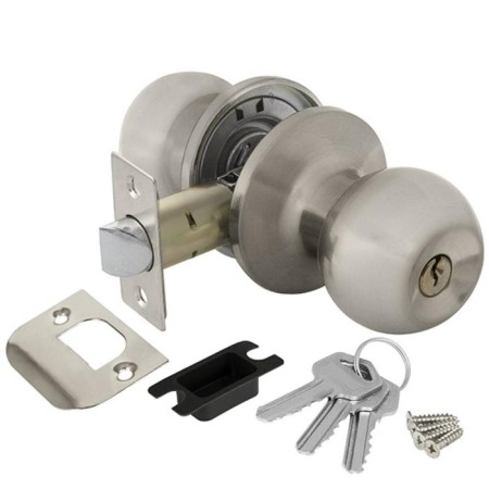 Handle latch 6082 SN-E key, latch, color nickel