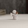 Polystone souvenir "Snowthrough angel with a red ball" 3.5x3x2.2 cm